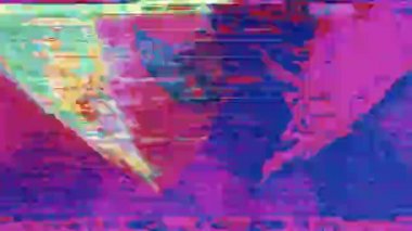 Soyut kötü tv taklidi veya ışık sızıntıları yanardöner arka plan. 