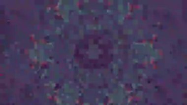 Casual kırmızı renkli anlamlı fraktal fütüristik video. 
