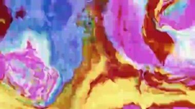 Hipnotize aksaklık taklidi veya ışık sızıntısı ışıltılı arka plan.