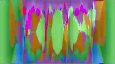 Çok renkli dinamik nostaljik moda parıldayan süs. 