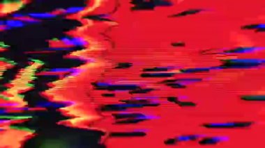 Dijital hata verileri geometrik fütüristik parıltılı arka plan. 