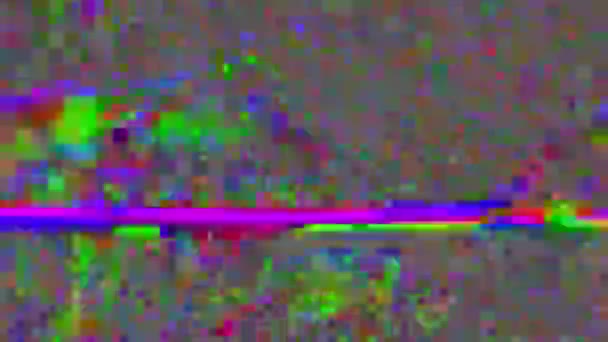 Abstrato único nostálgico psicodélico fundo iridescente . — Vídeo de Stock