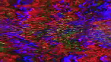 Kötü yolculuk etkisi veya ışık sızıntısı ışıltılı arka plan hipnotize.