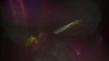 Çok renkli benzersiz cyberpunk rüya gibi ışıltılı arka plan. 