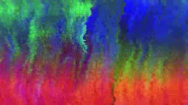 Abstrakt unik drömmande skimrande iriserande bakgrund. — Stockvideo