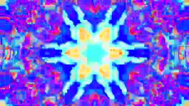 Kaléidoscope vibrant ornemental fond irisé à la mode . 