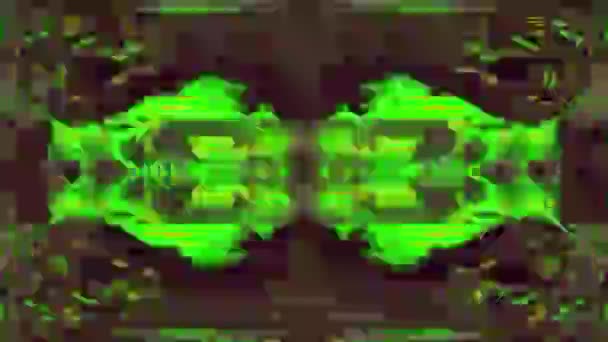 Kaléidoscope géométrique rêve fond chatoyant . 