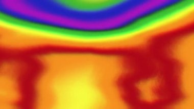 Soyut neon rüya gibi parıldayan arka plan, gökkuşağı etkisi.