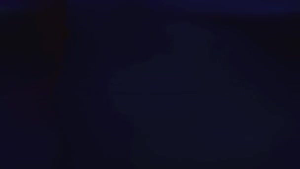 Hypnotique dynamique sci-fi psychédélique fond de particule chatoyant . 