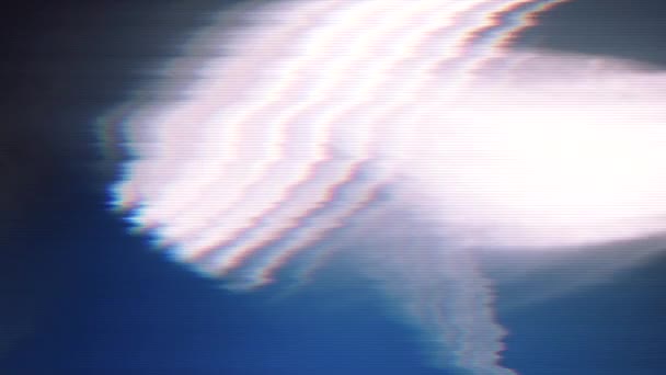 Multi-coloré géométrique nostalgique élégant fond scintillant. 