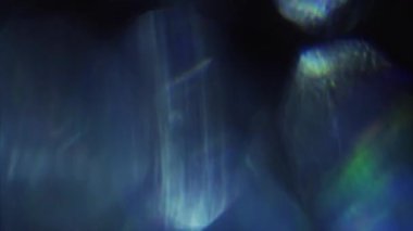 Çok renkli bokeh bilimkurgu sanatsal holografik arka plan.