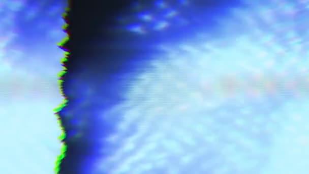 サイバーパンク芸術的な光の変換。スタイリッシュなマルチカラーグレア、オーバーレイ、ライトボケ. — ストック動画