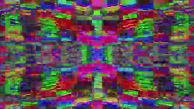 Casual benzersiz trendy hareket arka plan. Glitch etkisi.