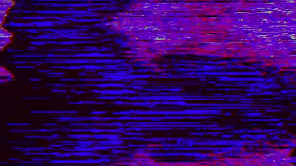 Datos mosh geométrico nostálgico elegante daño material de archivo . — Vídeos de Stock