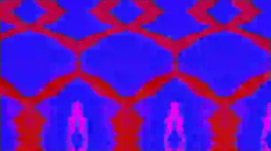 Karışık renkli fraktal alnik zarif parıldayan görüntüler. 