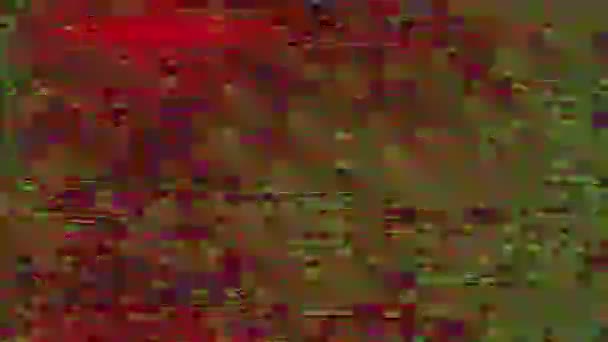 Data mosh ornamental nostalgic flickering shimmering footage. — Stock Video