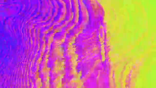 Charmant décor holographique de rêve cyberpunk ornemental. Vidéo de méditation .