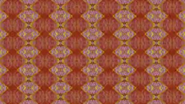 Canlı neon nostaljik rüya gibi parıltılı desen.