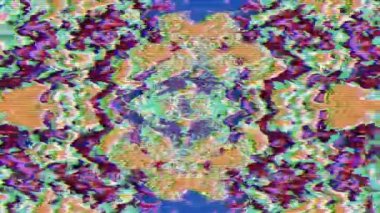 Doymuş dinamik 90 'ların modası parıldayan arka planı. Parazit etkisi.