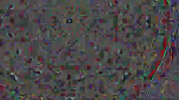 Kaléidoscope scintillant futuriste néon numérique tendance . 