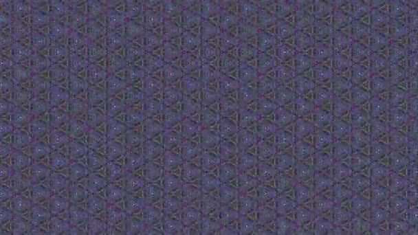 Třpytivá geometrická futuristická zasněná třpytivá textura. — Stock video