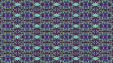 Geometrik siber punk psikedelik parlak arka plan deseni dönüştürülüyor. 