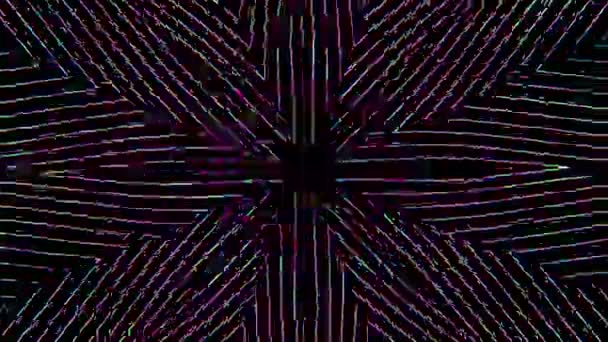 Data mosh vintage futurystyczny senny holograficzny tekstury. — Wideo stockowe