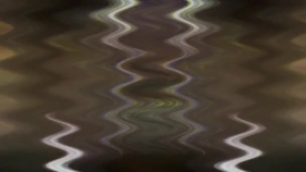幻想的な超現実的な波状の光が変態。トレンディーな多色の輝き、背景. — ストック動画
