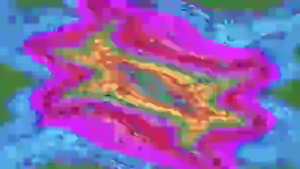 Multicolore ornementale futuriste mode reflets chatoyants . 