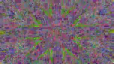 Etkileyici geleceksel psikedelik holografik arkaplan. 