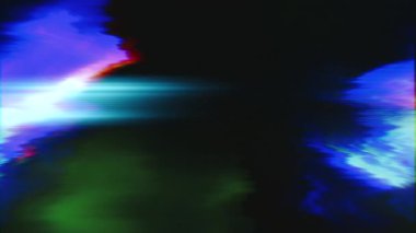 Renkli geometrik nostaljik rüya gibi ışıltılı bir arka plan. Herhangi bir proje için ışık dönüşümleri. 