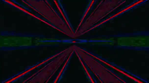 Abstraktes Muster Lichttransformationen irisierenden Hintergrund. Looping-Animation. — Stockvideo