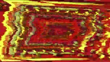 Süslü buhar dalgası modayı holografik arka plana dönüştürülüyor. Vhs teyp gösterisi. 