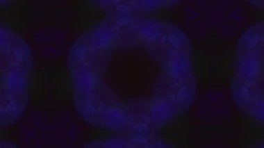 Döngülü gökkuşağı dokusu. Sürrealistik ışık sızıntısı. Karanlıkta titreşen ışık huzmeleri. 