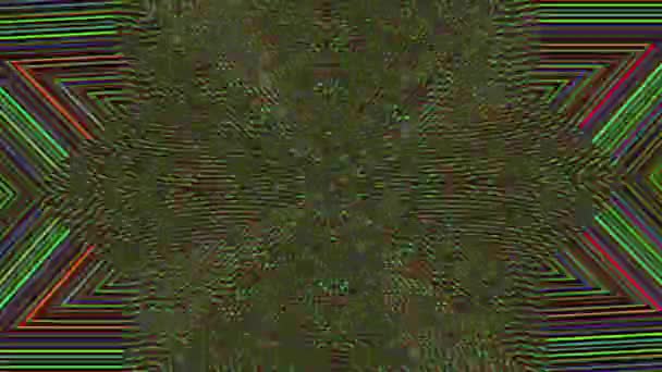 Envoûtant mauvais effet de voyage transformations de la lumière arrière-plan holographique. 