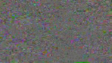 Hipnotize edici arıza taklit etme, holografik arka plan. Görüntüleri döndür. 