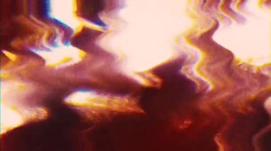 Çoklu renkli arıza taklit ışık sızıntısı titreşen arkaplan. 