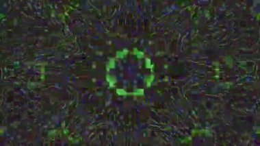 Kötü yolculuk efektini hipnotize etmek ışık sızıntısı parlak arka plan. 