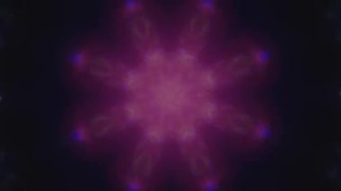 Yuvarlak mandala, soyut projeler için yanardöner elementler.