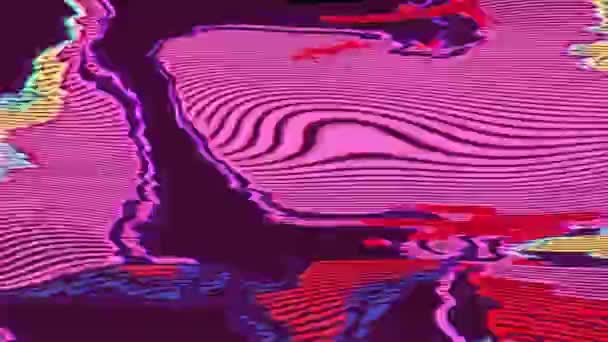 Erreur de données numériques futuriste fond chatoyant nostalgique. 