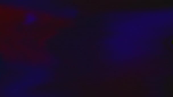 Яркий психоделический неоновый киберпанк с радужным фоном . — стоковое видео