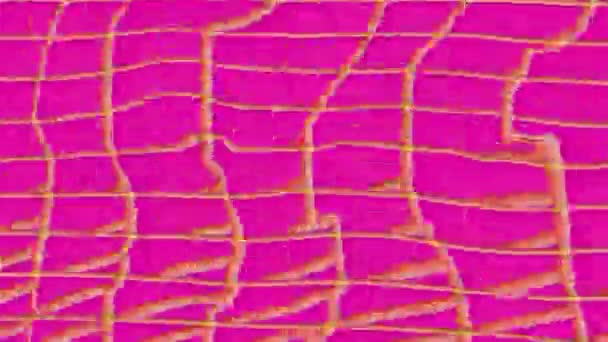 Многоцветный винтажный научно-фантастический элегантный голографический фон . — стоковое видео