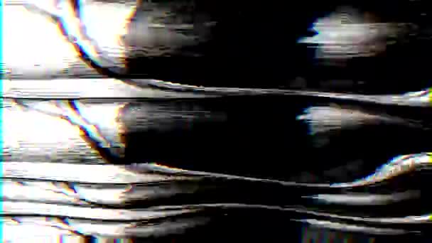 Цифровой элегантный футуристический голографический фон киберпанка . — стоковое видео