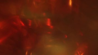 Çevredeki rengarenk arka plan. Sürrealistik ışık sızıntısı. Işığın huzuru karanlıkta parlar.. 