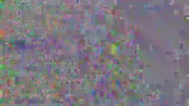 Canlı veri hataları dinamik bilim kurgu titreşimli arkaplan. 