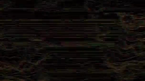 Résumé glitch imitation fusée éclairante arrière-plan holographique. Images de boucle. 