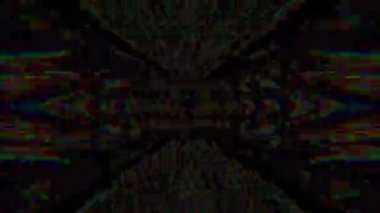 Renkli kötü yolculuk efekti ışık sızıntısı yanardöner arka plan. Kusursuz görüntüler. 