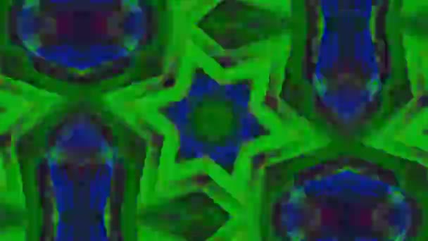 Многоцветный неоновый ностальгический модный голографический фон. Коррумпированная концепция компьютерных данных. — стоковое видео