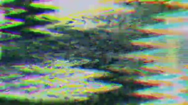 Soyut veri hatası geometrik geleceksel holografik arkaplan. 