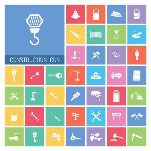 Construction icon Set. Very Useful Construction icon Set Simple illustration. Icons Useful For Web, Mobile, Software & Apps. Eps-10.